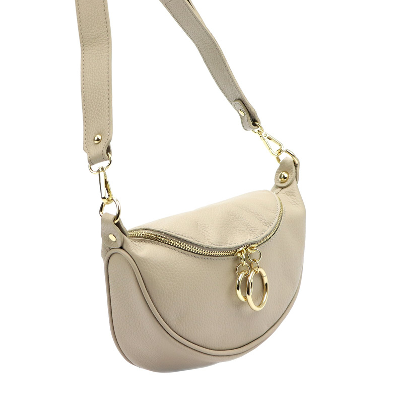 Vera Pelle damska listonoszka skóra naturalna torebka przez ramię miejska