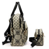 B.Cavalli zestaw plecak i damska listonoszka przez ramię z kieszeniami