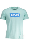 LEVI'S JASNONIEBIESKI MĘSKI T-SHIRT Z KRÓTKIM RĘKAWEM