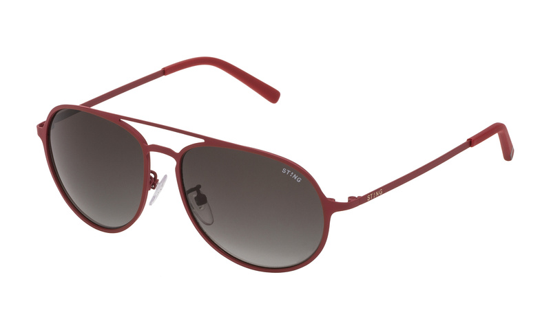 Okulary STING SST0045506F5. Okulary przeciwsłoneczne, Kolor czerwony. Mężczyzna.