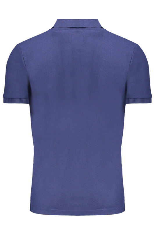KOSZULKA POLO M�SKA Z KR�TKIM R�KAWEM GIAN MARCO VENTURI NIEBIESKA