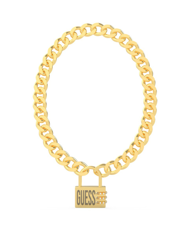 Biżuteria GUESS UMN20002. Naszyjnik, Kolor złoty. Mężczyzna.