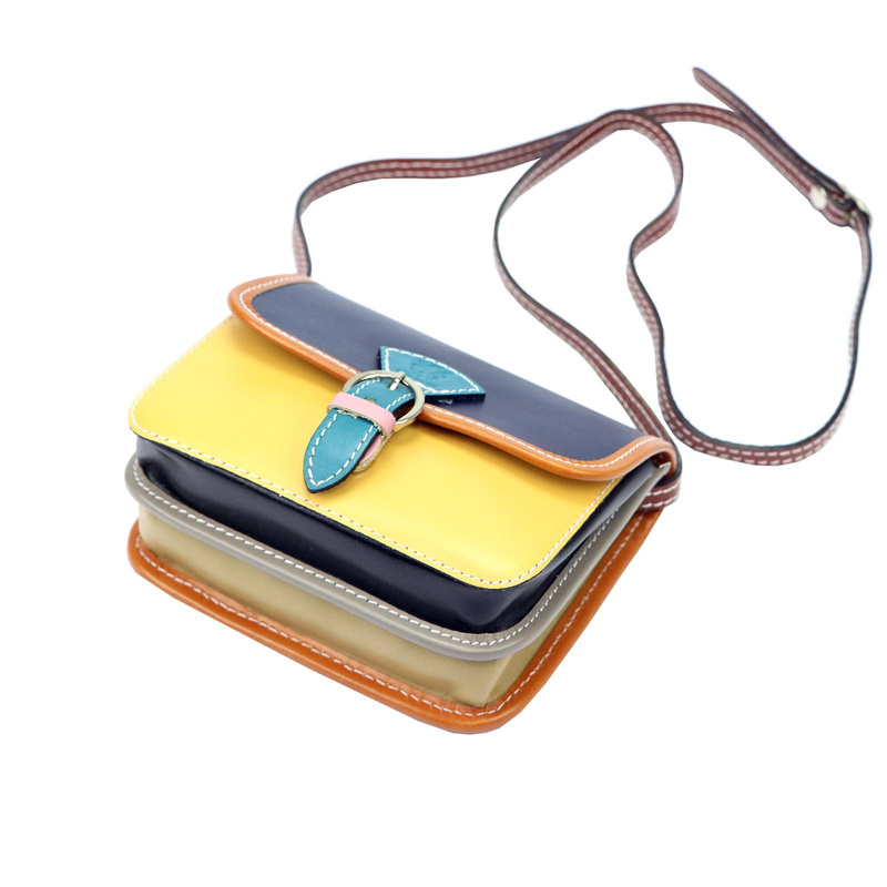 Zgrabna damska listonoszka skórzana od Gregorio