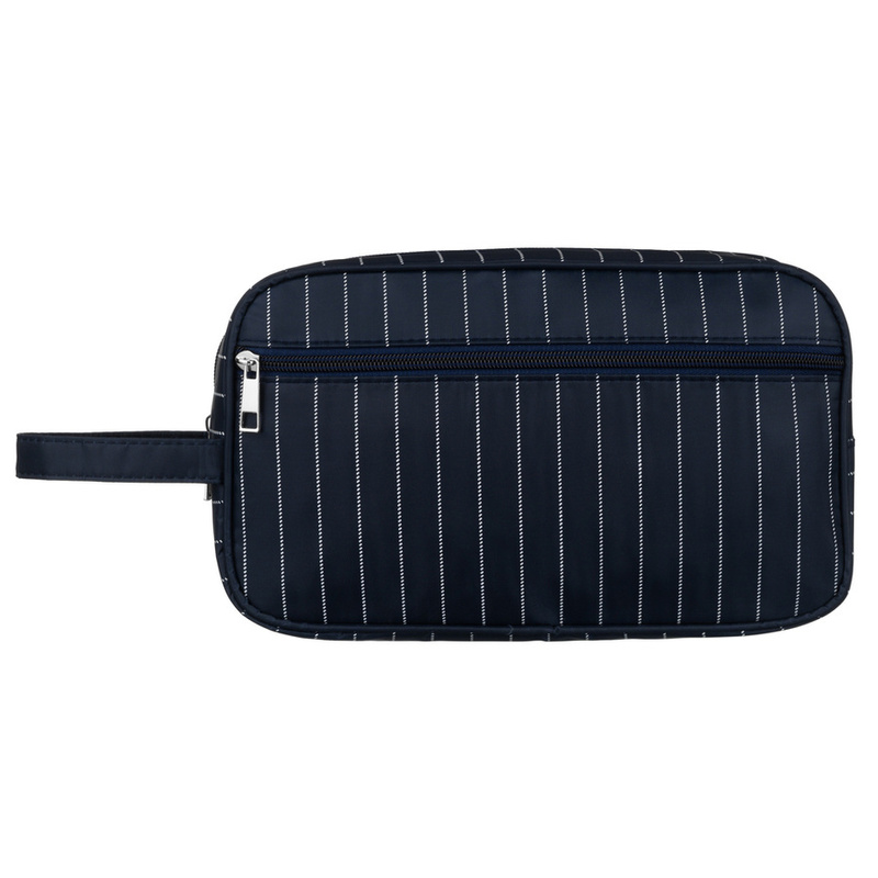 Kosmetyczka podróżna z materiału syntetycznego w granatowym kolorze - Rovicky