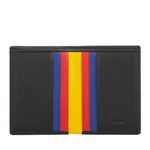 DUDU RFID Blocking Bifold Wallet dla mężczyzn, kolorowy mini portfel skórzany, mały rozmiar, 6 miejsc na karty kredytowe i kieszeń na gotówkę