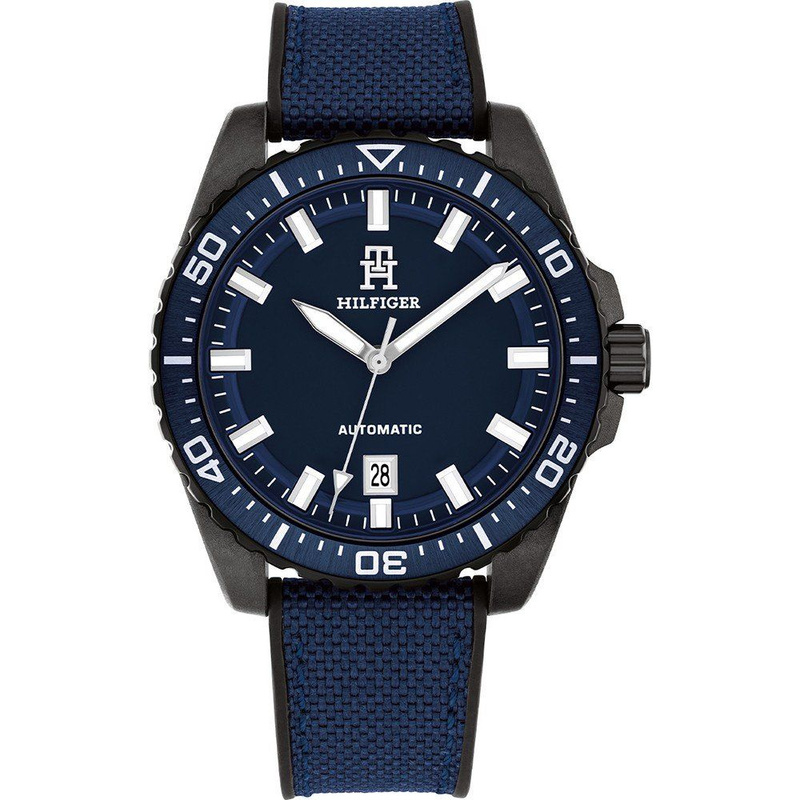 Zegarek TOMMY HILFIGER 1792160. Automatyczny, Kolor niebieski. Mężczyzna.