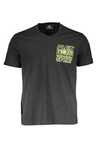 T-SHIRT MĘSKI Z KRÓTKIM RĘKAWEM PLEIN SPORT CZARNY