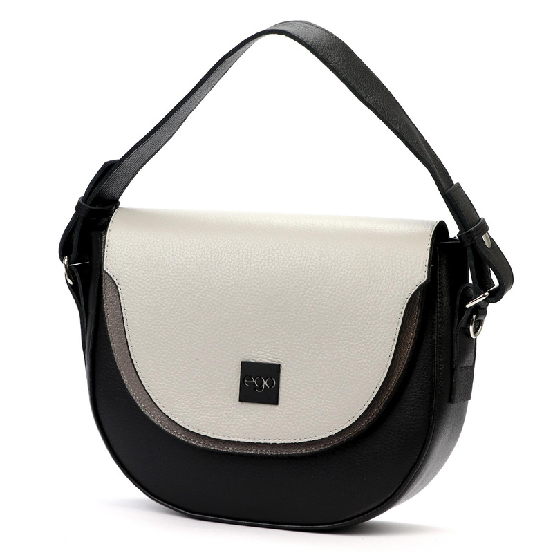 Miejska Skórzana damska listonoszka na ramię EGO