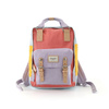 Wielokolorowy, praktyczny plecak z miejscem na laptopa odszyty z poliestru - Himawari