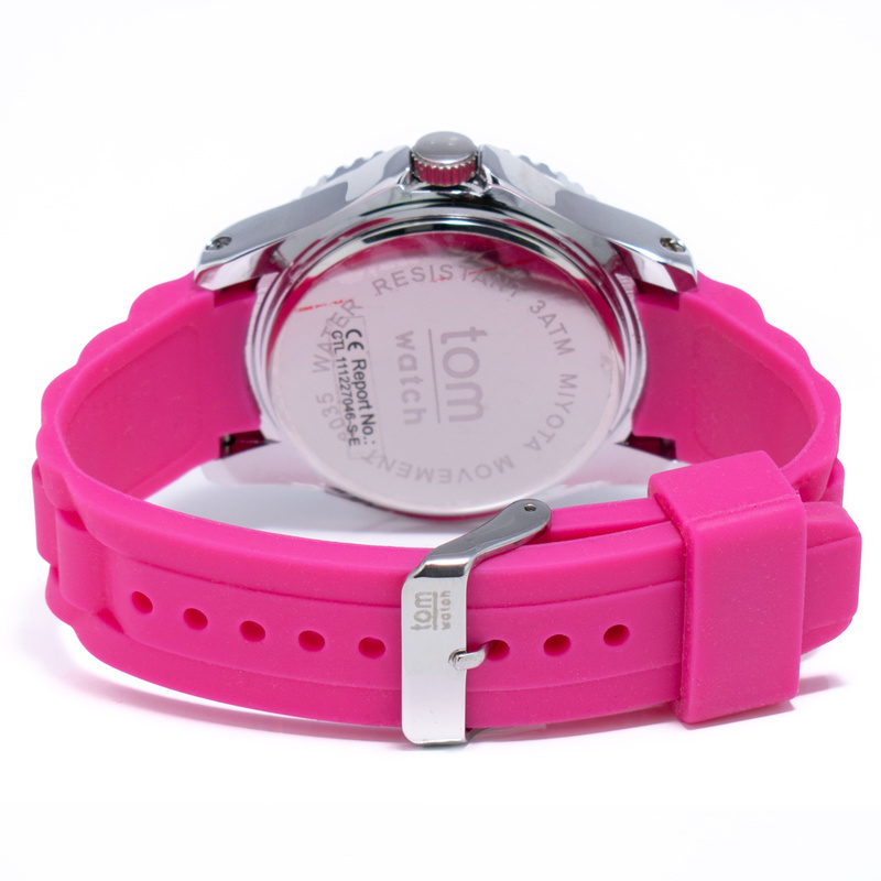 Zegarek TOM WATCH WA00122. Kwarcowy, Kolor pomarańczowy. Unisex.