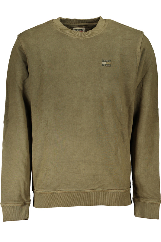 ZIELONA BLUZA MĘSKA TOMMY HILFIGER BEZ ZAMKA