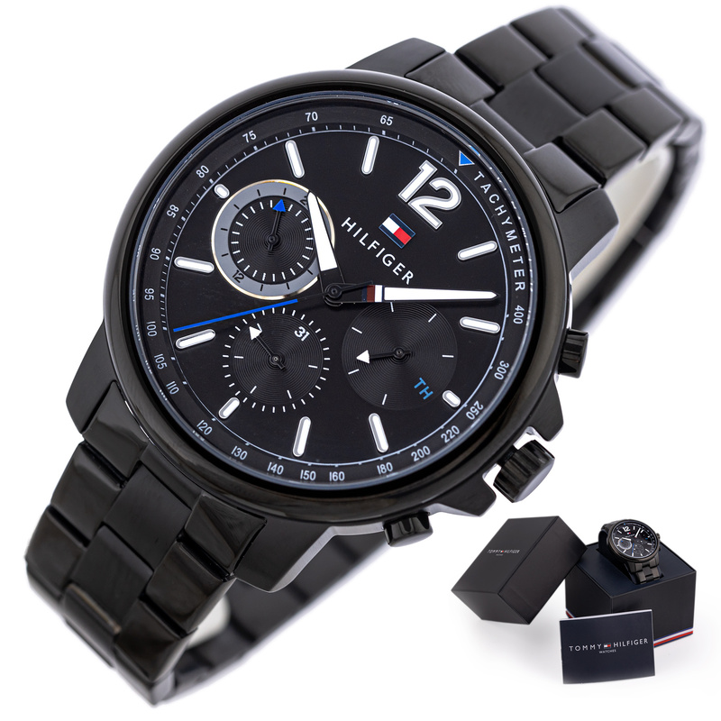 ZEGAREK MĘSKI TOMMY HILFIGER 1791559 DECKER +BOX