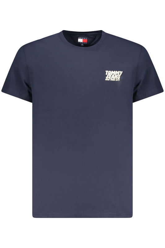 TOMMY HILFIGER MĘSKA KOSZULKA Z KRÓTKIM RĘKAWEM NIEBIESKA