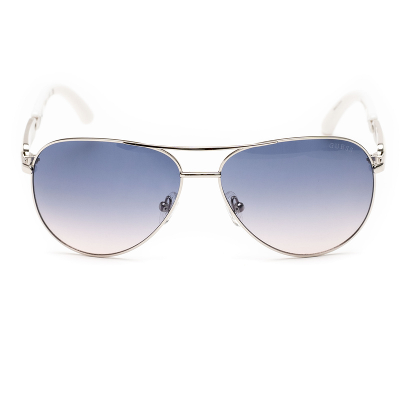 Okulary GUESS GU7295-6010W. Okulary przeciwsłoneczne, Kolor szary. Kobieta.