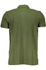 GIAN MARCO VENTURI M�SKA KOSZULKA POLO Z KR�TKIM R�KAWEM W KOLORZE ZIELONYM