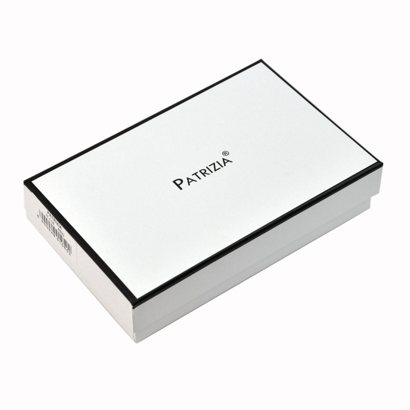 Pionowy Skórzany damski portfel PATRIZIA z RFID