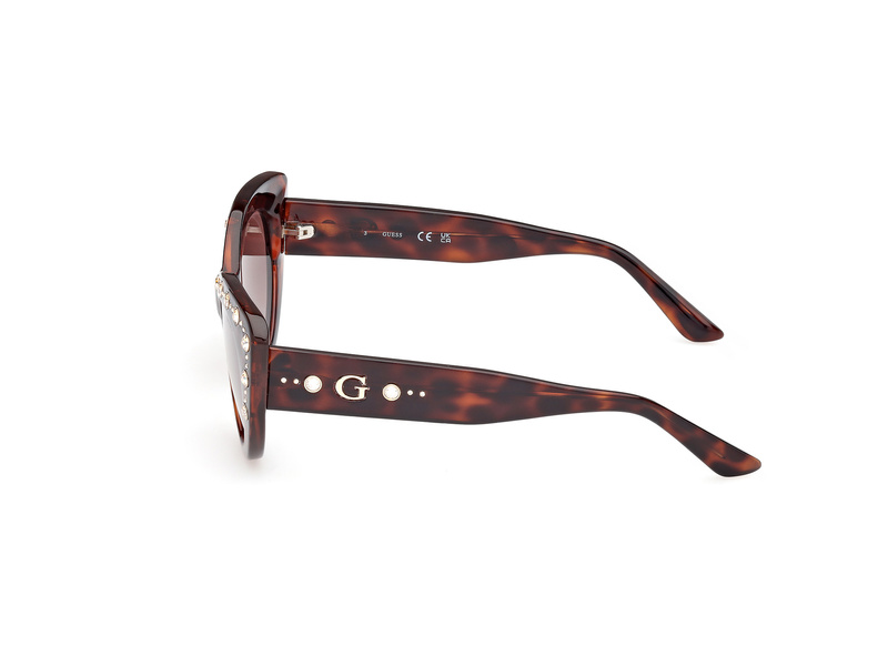 Okulary GUESS GU00163-5452F. Okulary przeciwsłoneczne, Kolor brązowy. Kobieta.
