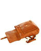 MARCO Miejski plecak skórzany w stylu old look handmade leather brąz camel