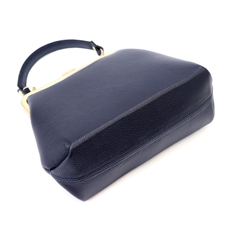 Elegancka Zgrabna damska skórzana torebka do ręki na bigiel od Luka