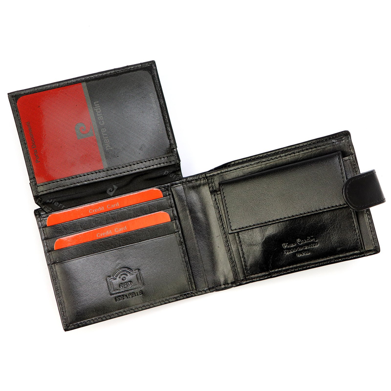 Skórzany męski portfel Pierre Cardin YS520.1 8806A RFID