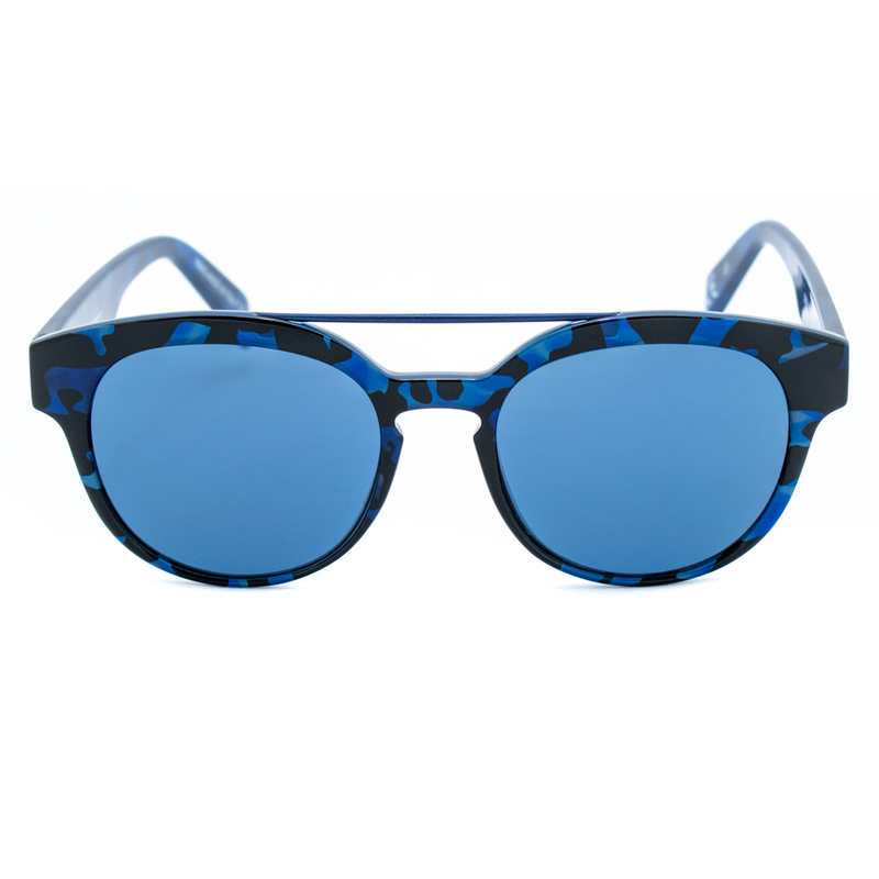 Okulary ITALIA INDEPENDENT 0900-141-GLS. Okulary przeciwsłoneczne, Kolor niebieski. Kobieta.