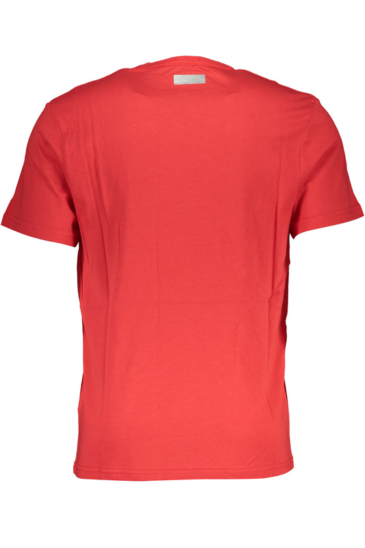 NIEBIESKI T-SHIRT MĘSKI Z KRÓTKIM RĘKAWEM BIKKEMBERGS