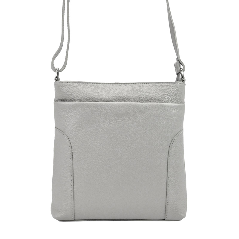 Patrizia damska miejska listonoszka skóra naturalna torebka na ramię casual