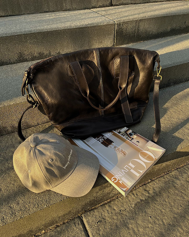 Duża torba shopper czarna A4 z miękkiej włoskiej skóry Marco Mazzini