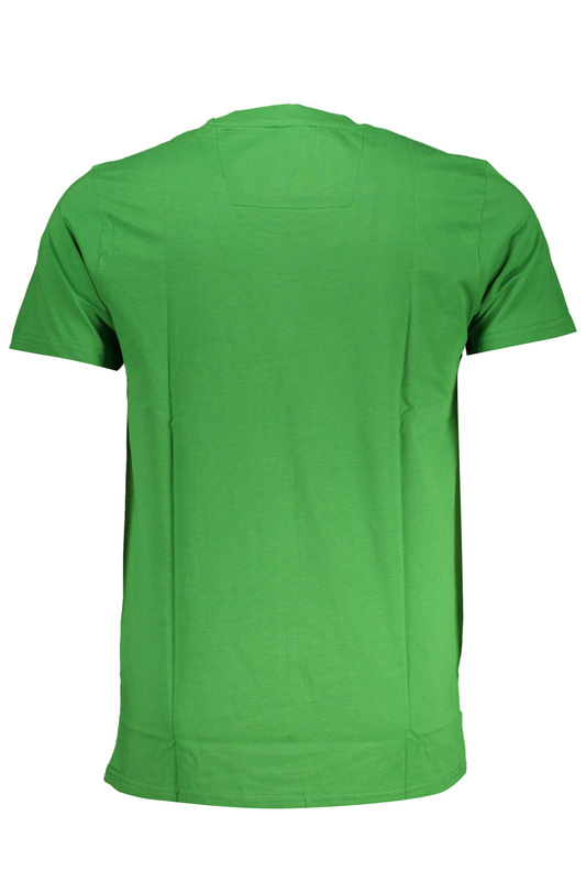 ZIELONY T-SHIRT MĘSKI Z KRÓTKIM RĘKAWEM KLASY CAVALLI