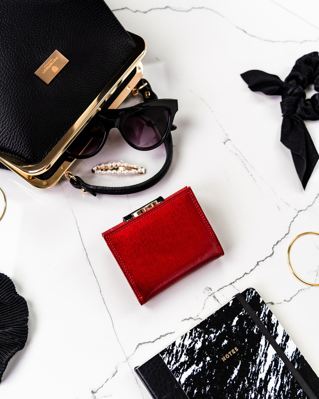 Skórzany damski portfel Peterson PTN 42329-SH-1