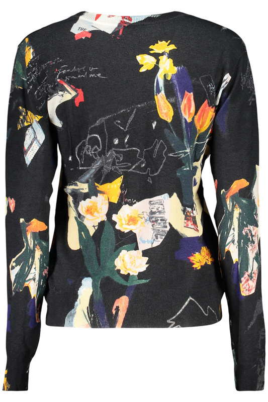 Czarny sweter damski Desigual