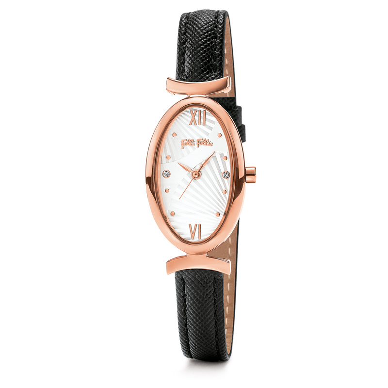 Zegarek FOLLI FOLLIE WF16R031SSN. Kwarcowy, Kolor biały. Kobieta.