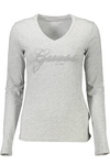 GUESS JEANS T-SHIRT Z DŁUGIM RĘKAWEM DAMSKI SZARY