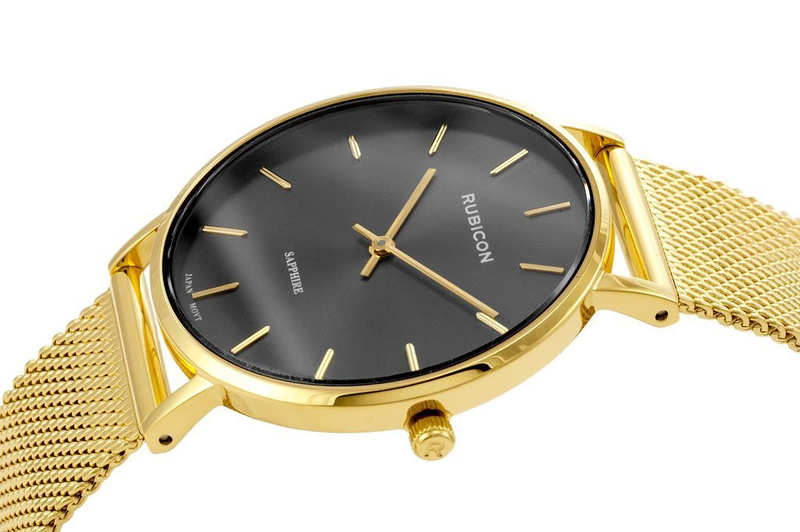 ZEGAREK DAMSKI RUBICON RNBD76 - SZAFIROWE SZKŁO (zr619b)