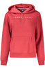 TOMMY HILFIGER DAMSKA CZERWONA BLUZA Z ROZPINANYM SUWAKIEM