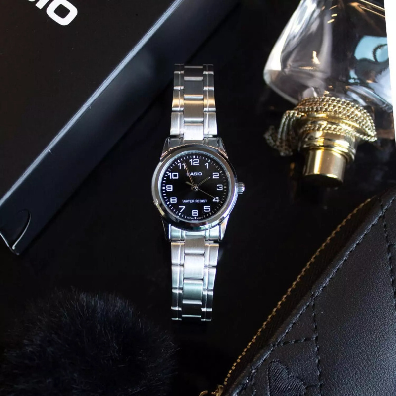 ZEGAREK DAMSKI CASIO LTP-V001D-1B (zd589b) + BOX