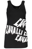 CAVALLI CLASS DAMSKI TANK TOP CZARNY