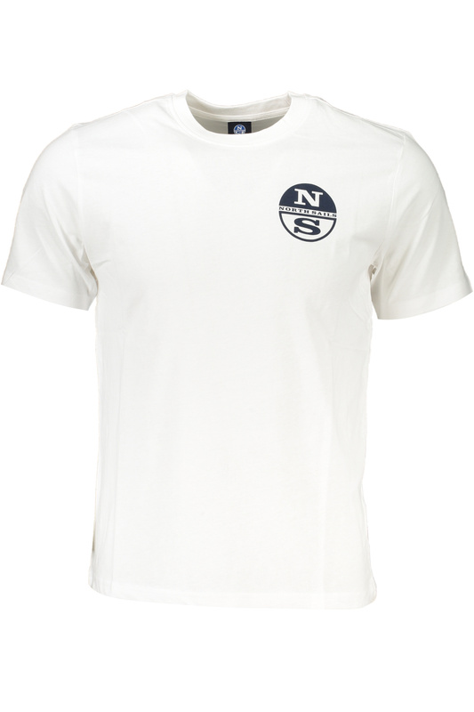 BIAŁY T-SHIRT MĘSKI Z KRÓTKIM RĘKAWEM NORTH SAILS