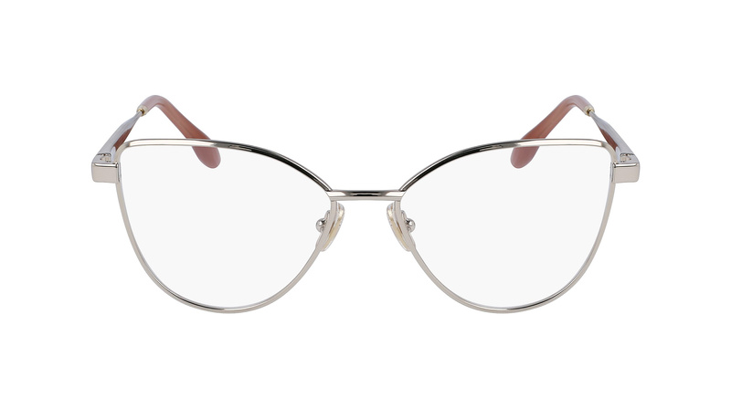 Okulary VICTORIA BECKHAM VB21315516715. EYEGLASSES, Kolor złoty. Kobieta.
