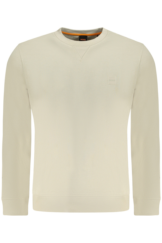 BLUZA HUGO BOSS BEZ ZAMKA MĘSKA BEŻOWA