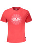 CZERWONY T-SHIRT MĘSKI Z KRÓTKIM RĘKAWEM GIAN MARCO VENTURI