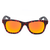 Okulary ITALIA INDEPENDENT 0090-ZEF-053. Okulary przeciwsłoneczne, Kolor czerwony. Unisex.