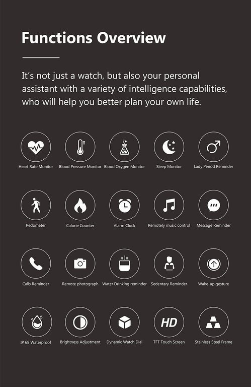 SMARTWATCH DAMSKI G. Rossi SW014-3 pink (sg009c)