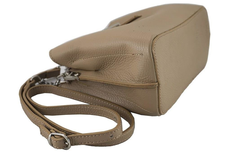 Torebka wizytowa na ramię Barberinis Beżowa ciemna