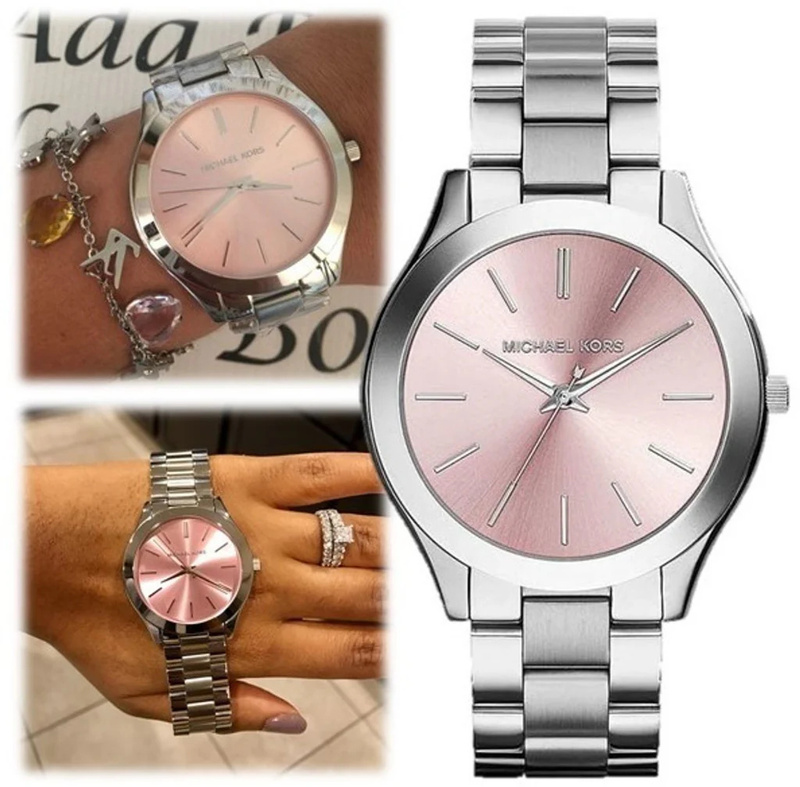 ZEGAREK DAMSKI Michael Kors Slim Runway MK3494 + BOX