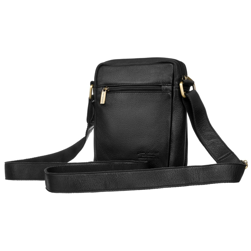 Saszetka męska z naturalnej skóry Peterson PTN 250586-NDM