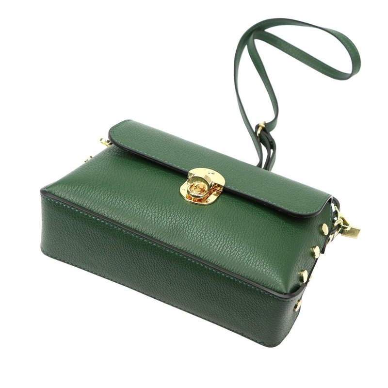 Luka damska listonoszka torebka przez ramię skóra naturalna stylowa