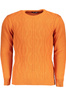 POMARAŃCZOWY SWETER MĘSKI GRAND US