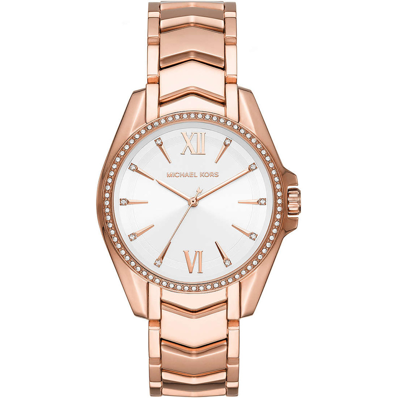 Zegarek MICHAEL KORS MK6694. Kwarcowy, Kolor biały. Kobieta.
