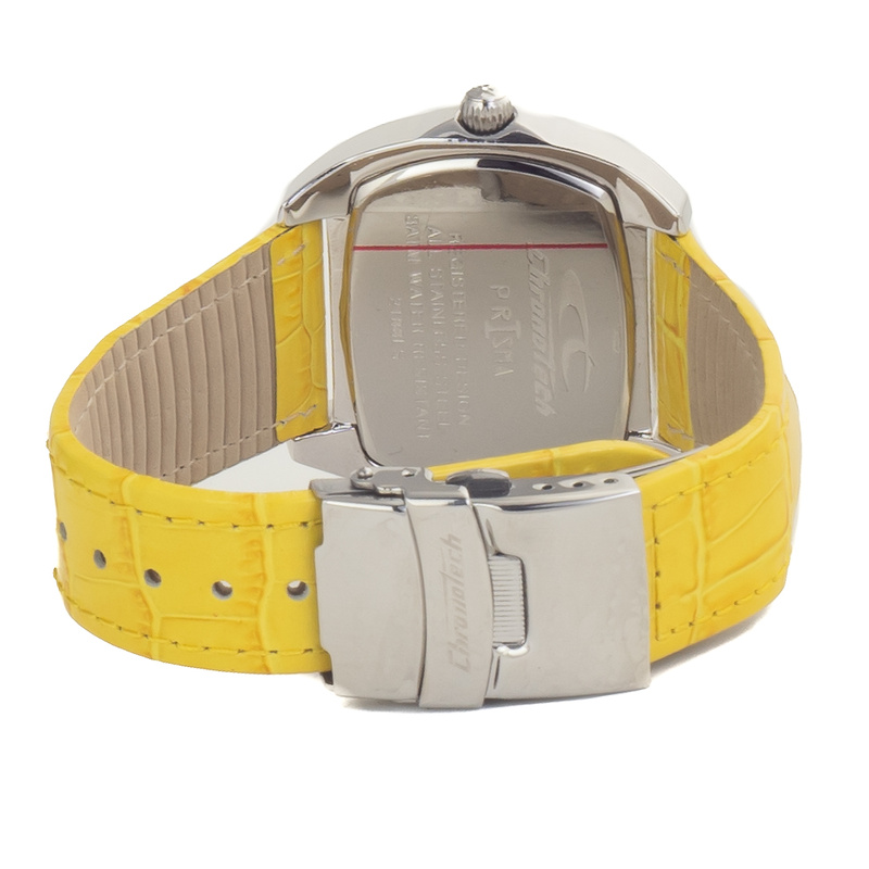Zegarek CHRONOTECH CT2188LS-05. Kwarcowy, Kolor żółty. Unisex.